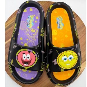SpongeBob & Patrick Men's 8 Comfort Slides Sandals   0371